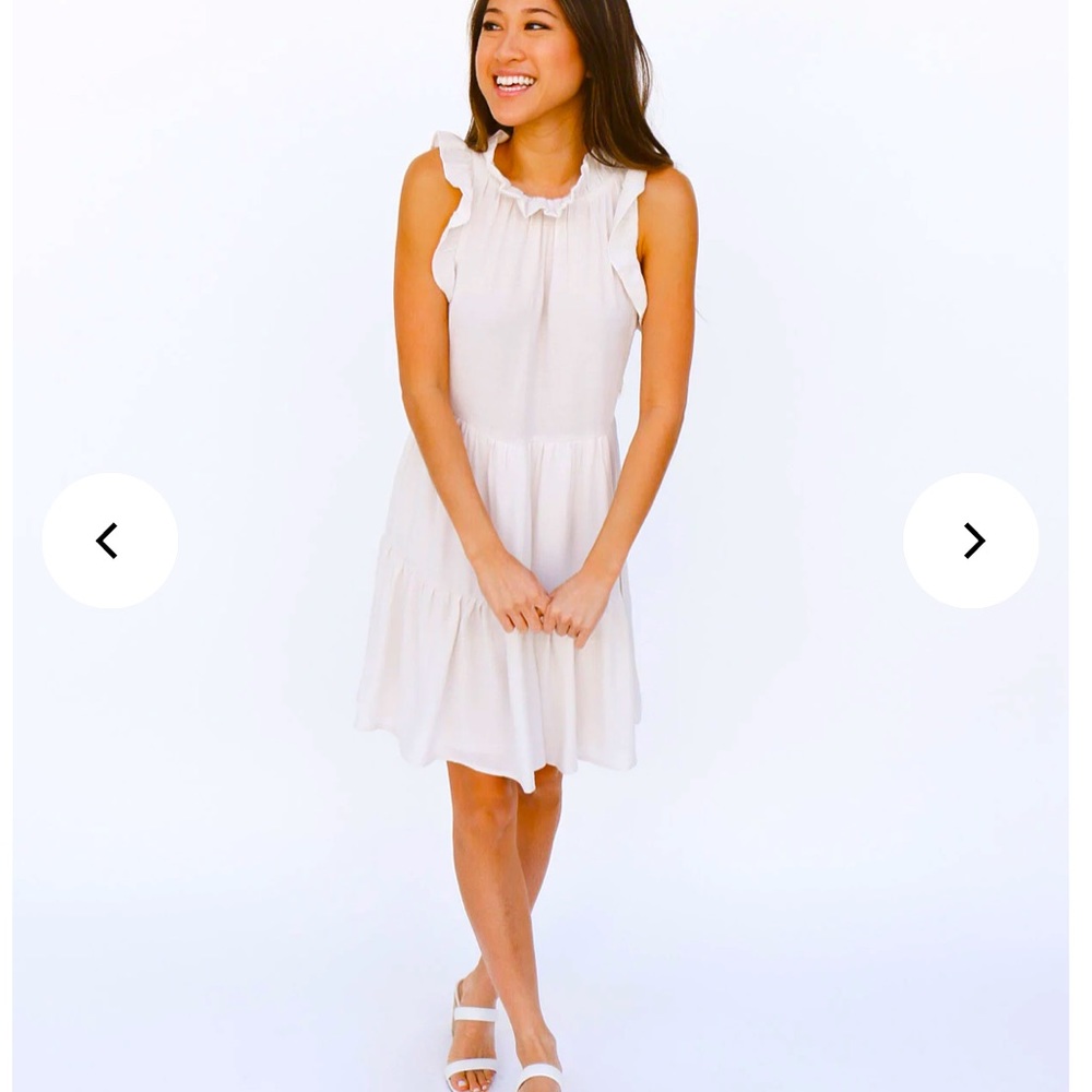 Cream colored dress